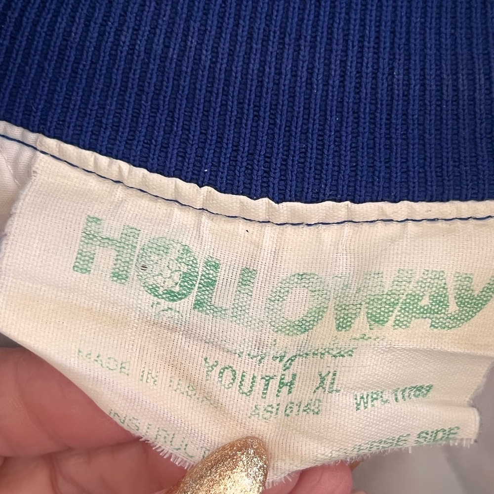 Holloway Blue Youth Jacket - Picture 3 of 6